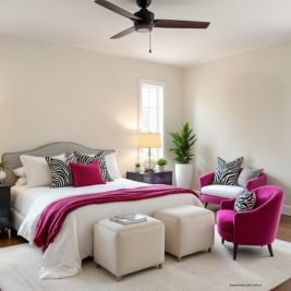 Fuchsia-Bedroom-G-7 Fuchsia Bedroom Inspiration: How to Embrace Power & Comfort