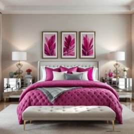 Fuchsia-Bedroom-G Fuchsia Bedroom Inspiration: How to Embrace Power & Comfort