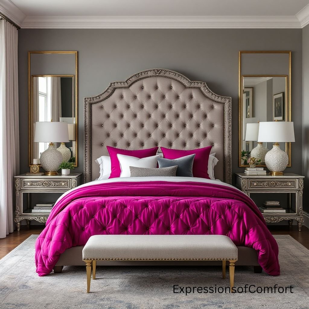 Bold-Vintage-Bedroom Unlock the Beauty of Vintage Decor for Midlife Women