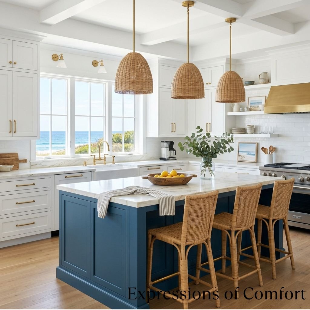 Home-Decor-68 Budget Friendly Coastal Kitchen Decor Ideas You will Love