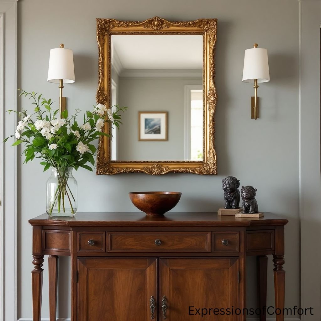 Vintage-Entry-Way Unlock the Beauty of Vintage Decor for Midlife Women